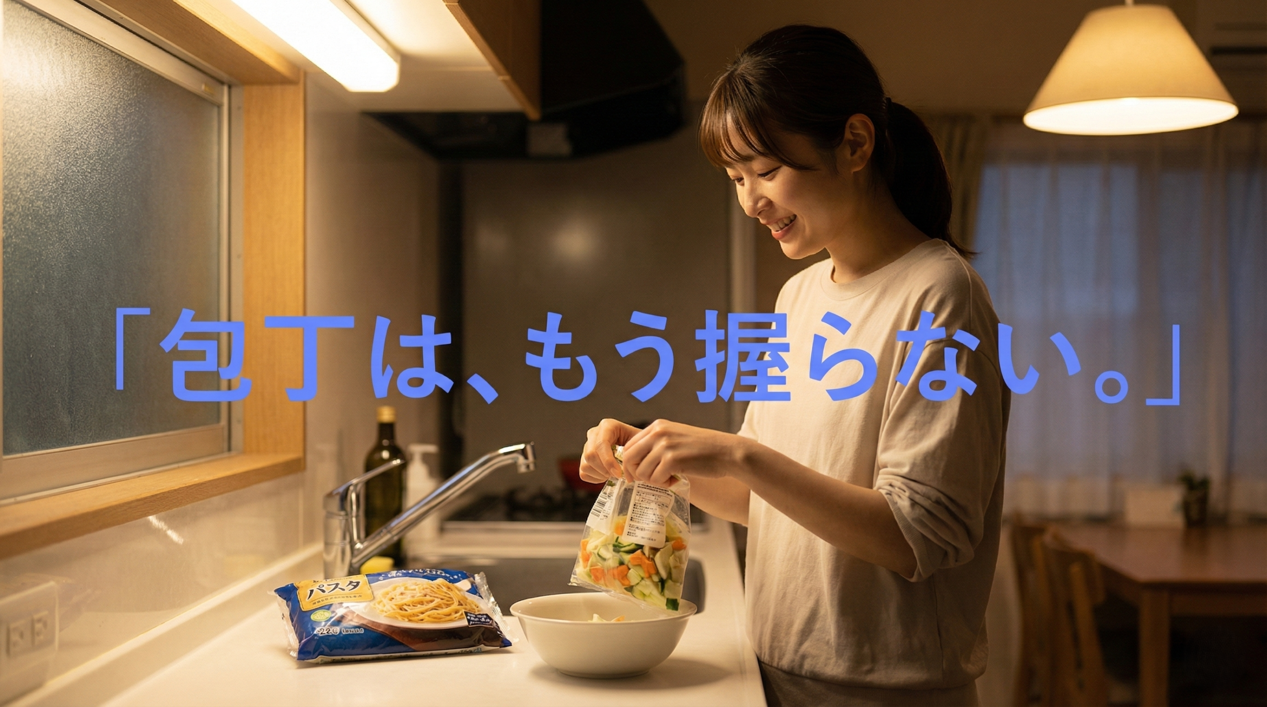 包丁は持たない！カット野菜＆冷凍食品で平日を乗り切るコツ