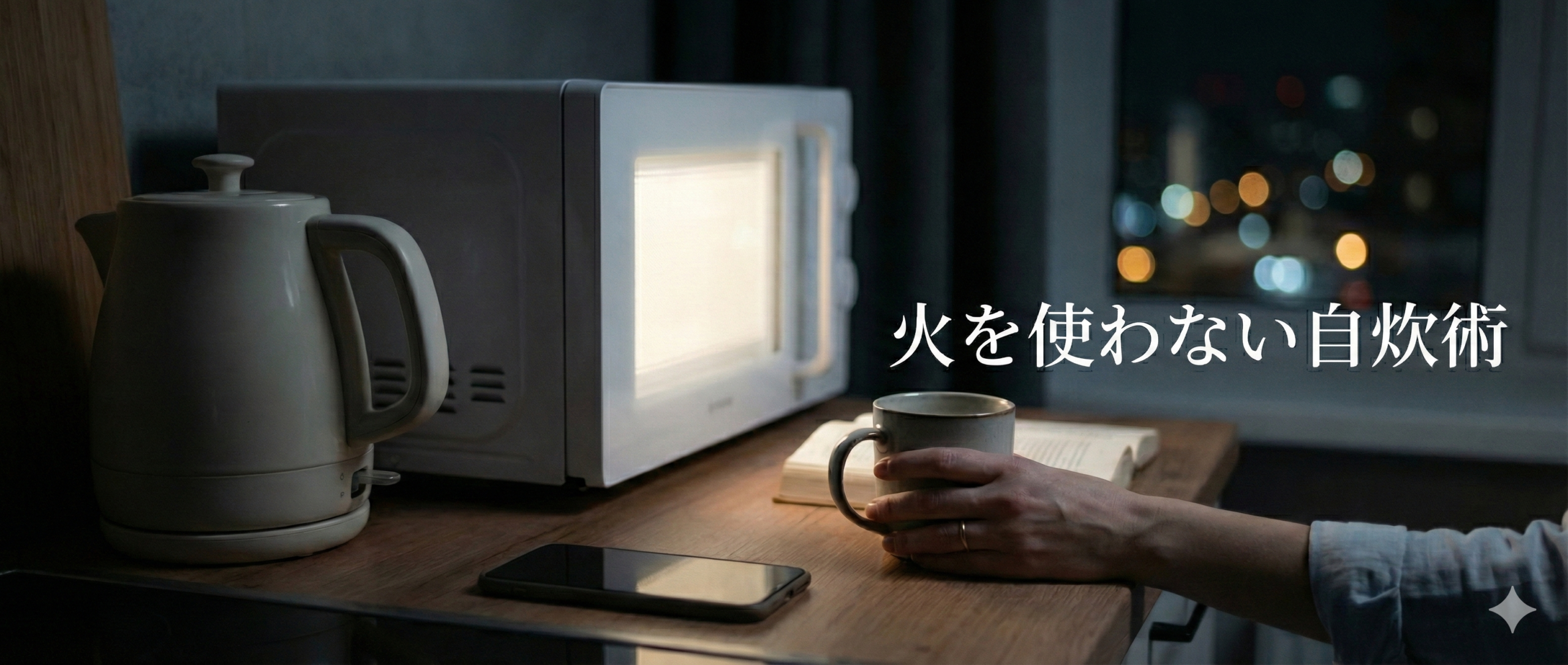 火を使わない自炊