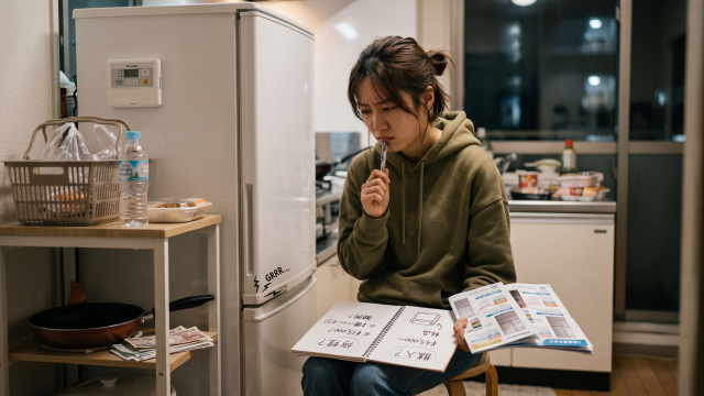 壊れかけた冷蔵庫。修理か購入？悩み抜いた末の最終決断