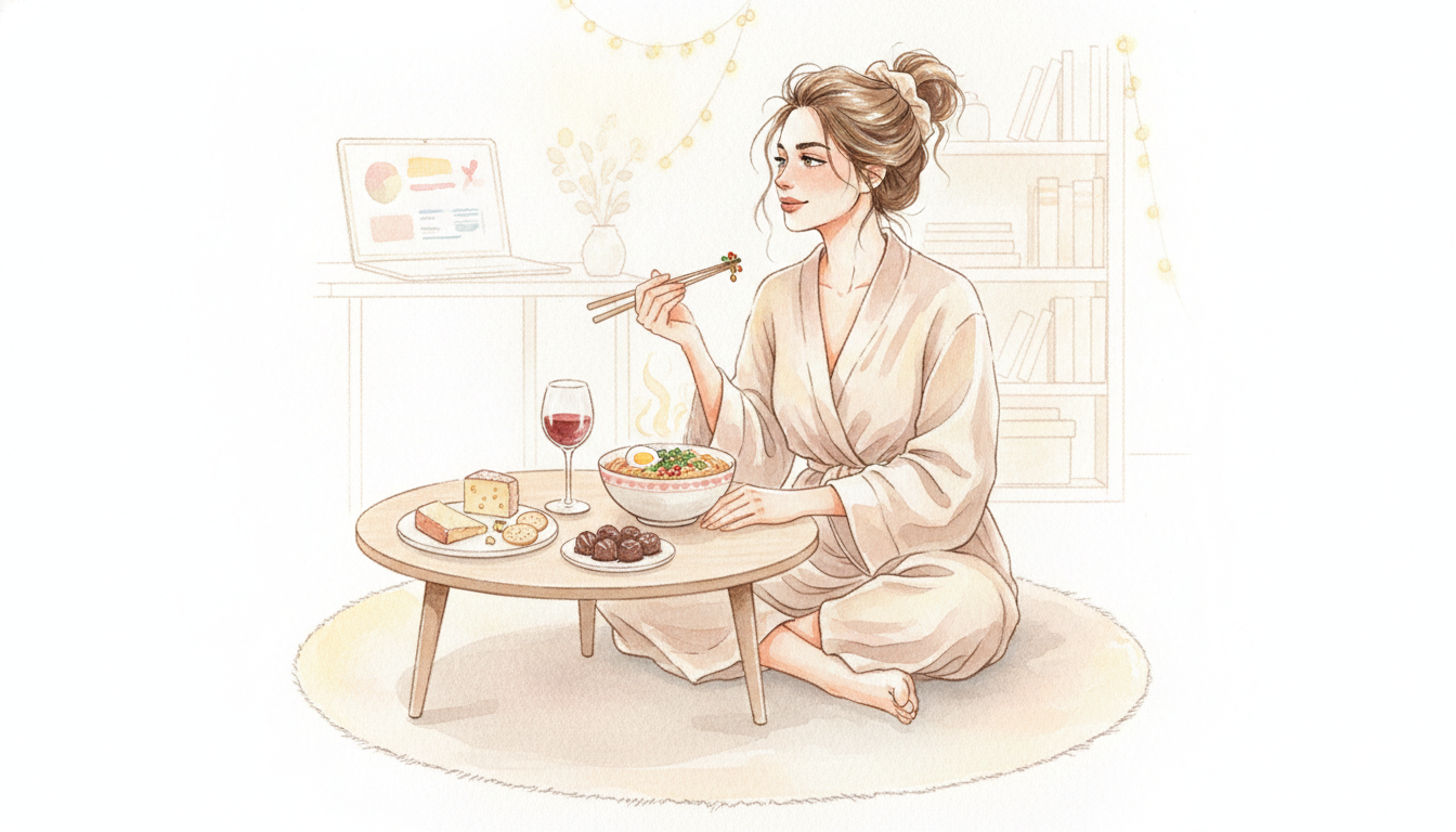 明日を乗り切るために今夜は美味しい手抜きをしよう