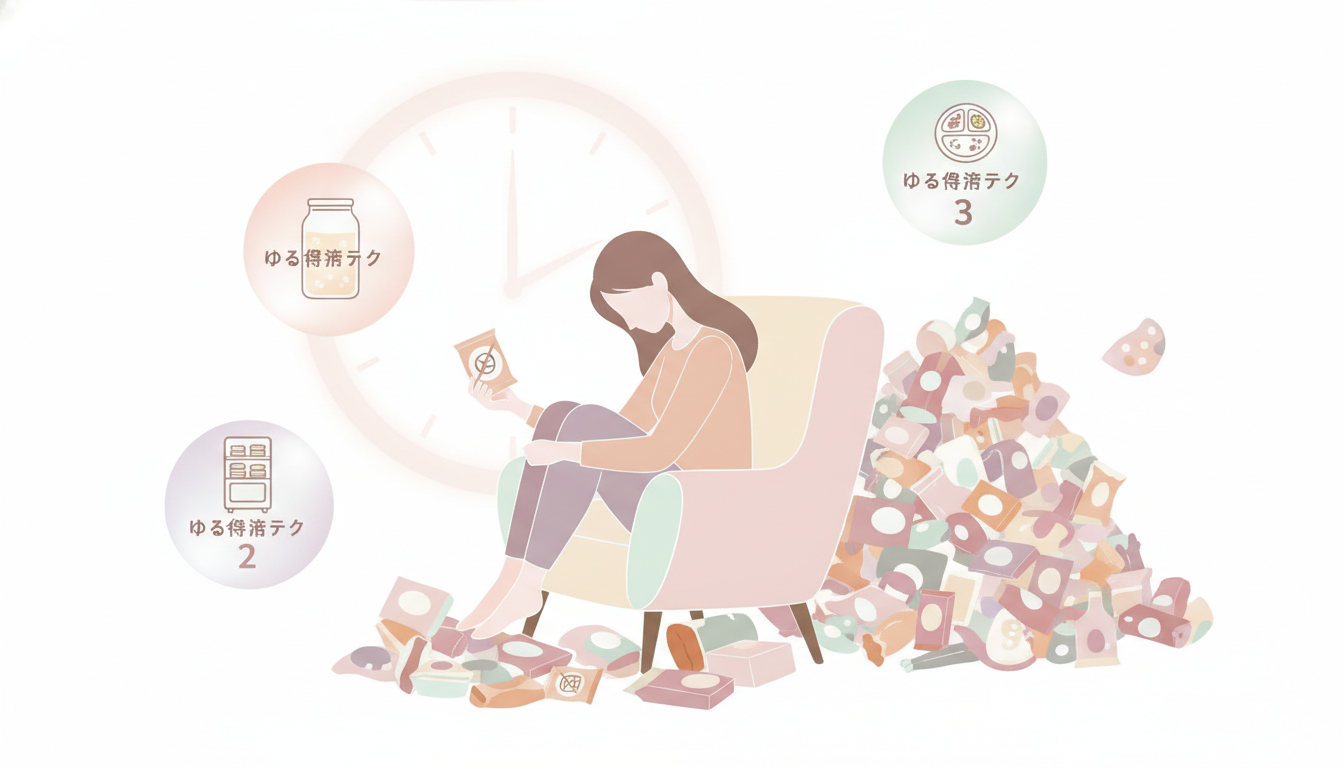 食品ロスをなくすために私が実践している3つのゆる保存テク