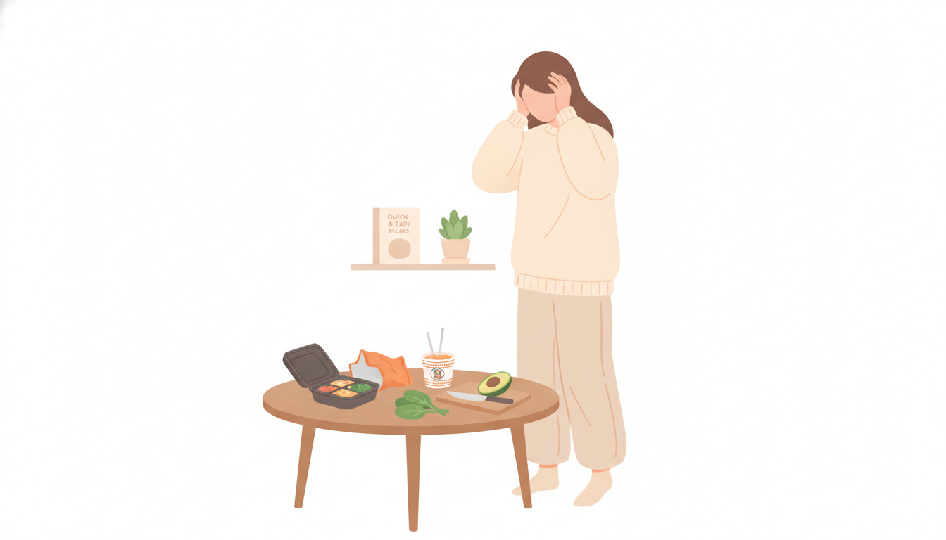 完璧な自炊を目指さない。今日、小さく「自分のため」の選択をしよう
