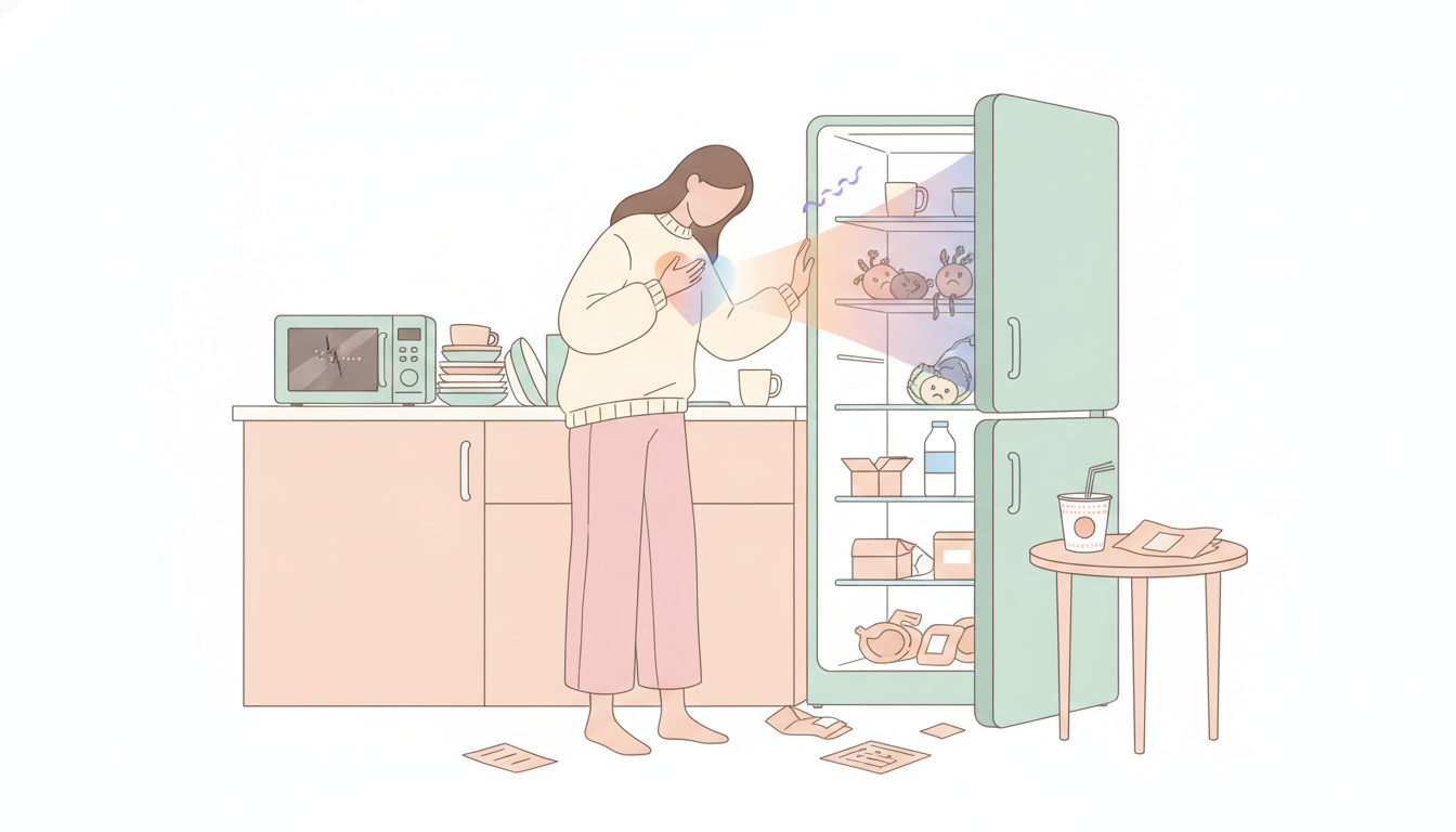 冷蔵庫が教えてくれた、あなた自身の「心のSOS」に気づくということ