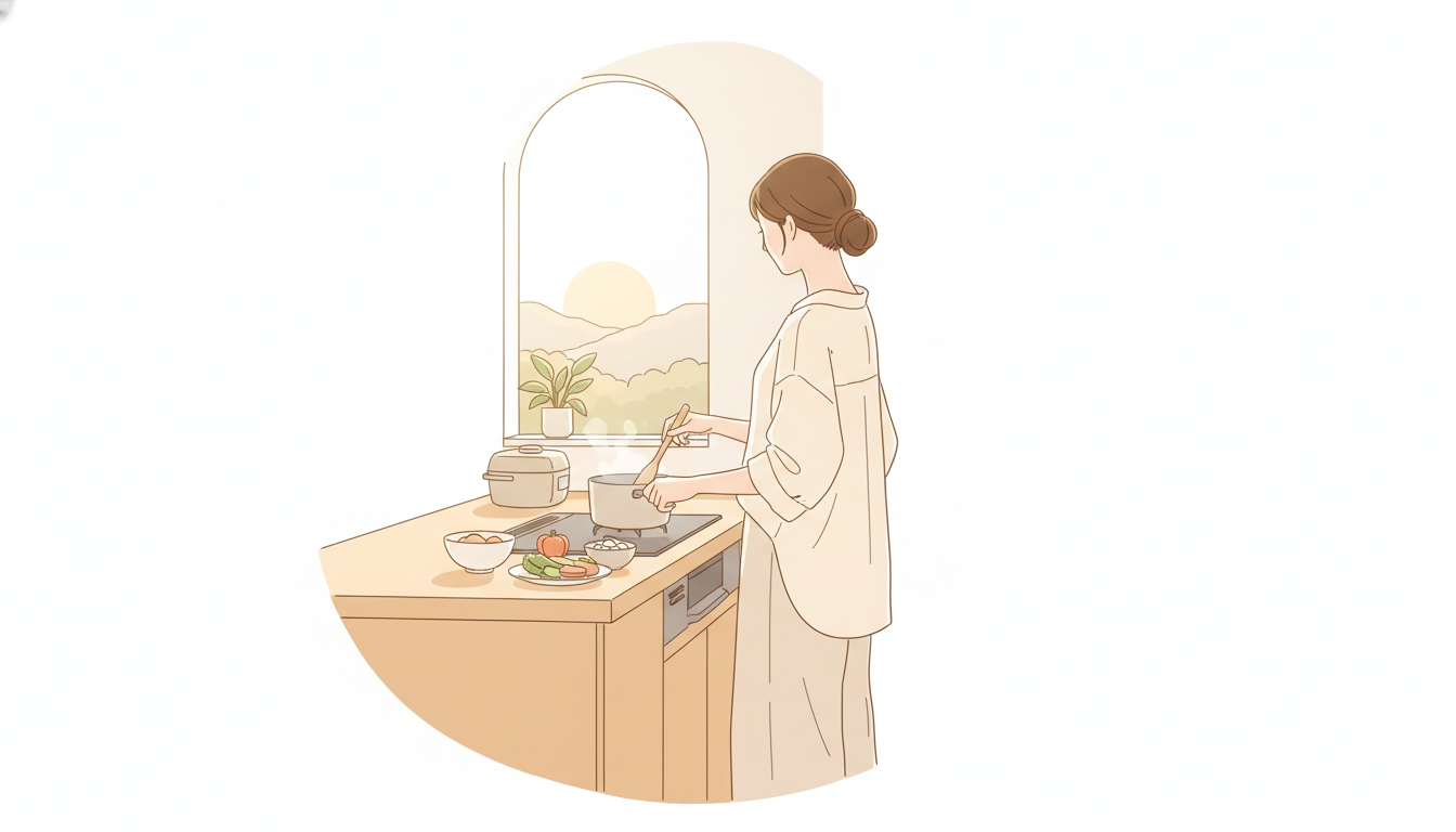 ズボラな私でもできた、心と体がラクになる「ゆる自炊」の習慣