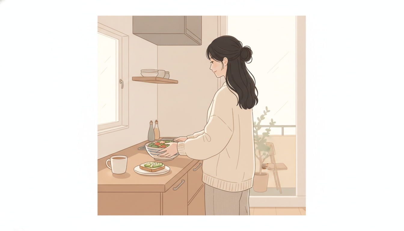 食事は「頑張らない」が最高のご褒美。休日のごきげんを保つご飯選び