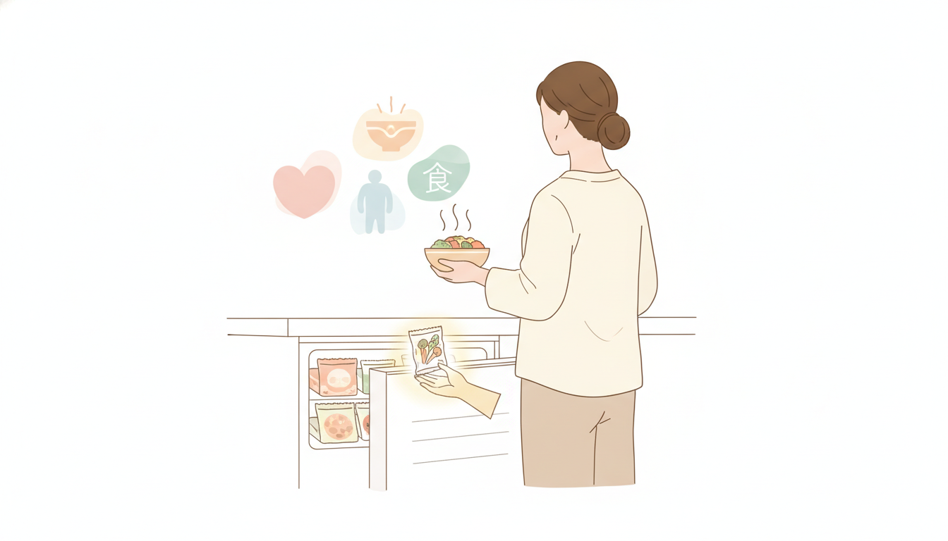 冷凍食品はもはや「第3の手」！賢く頼ってご自愛ごはん